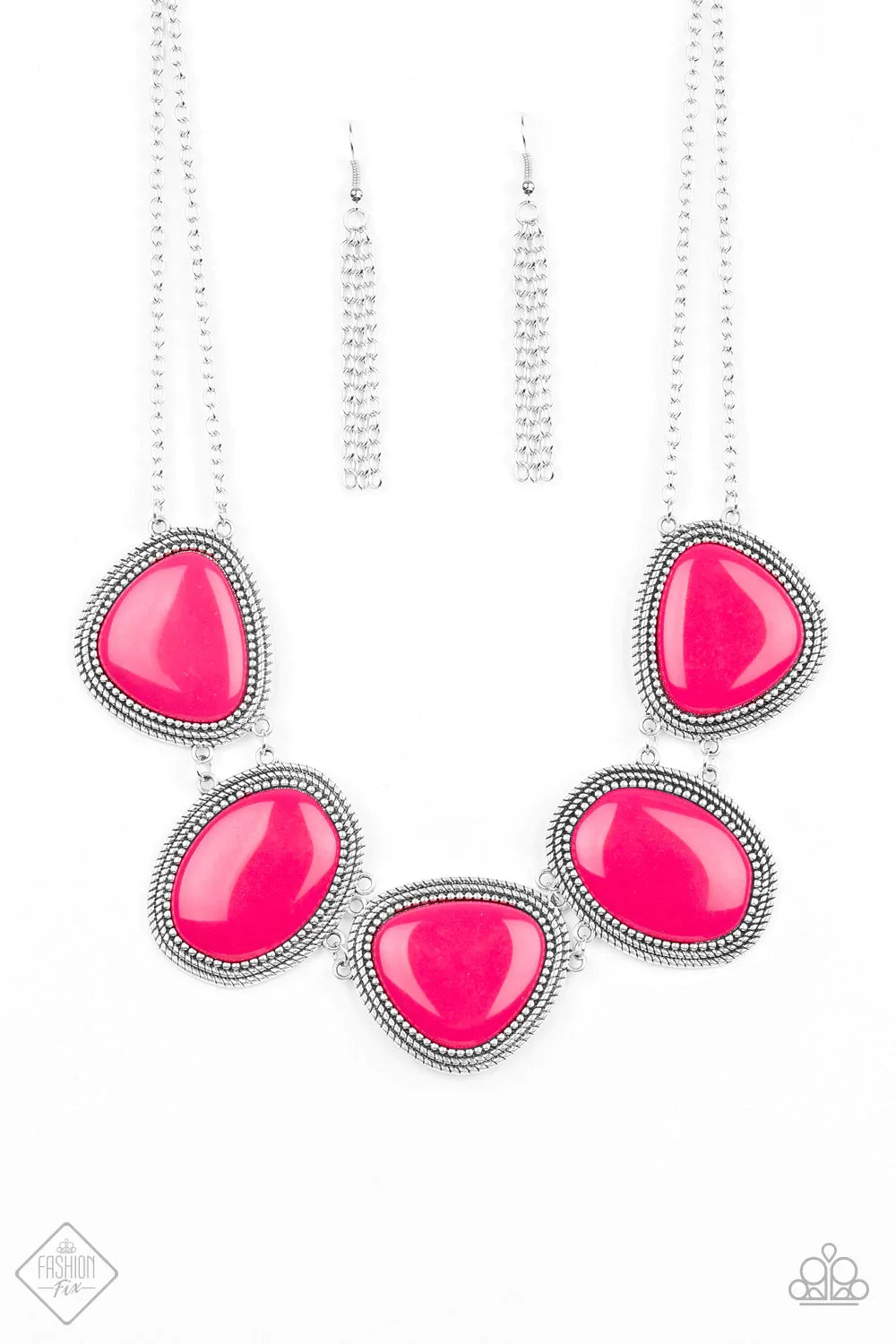 Viva La Vivid - pink - Paparazzi necklace.