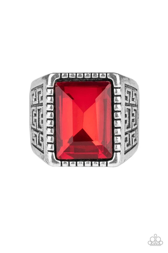 Winning Altitude Jewelry, Red Ring.