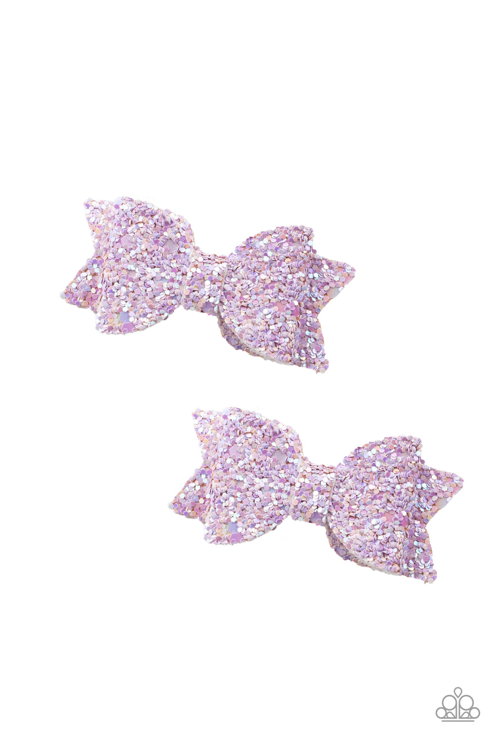 Sprinkle On The Sequins Purple, Pink Hair Clip.