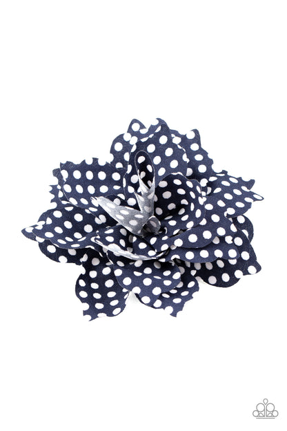 Springtime Social - Red, Blue, White Hair clips.