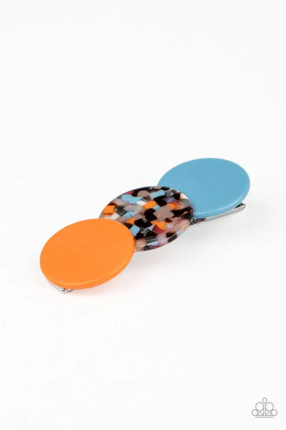 HAIR Comes The Sun - Orange, Yellow, Pink, Multi - Hair-clips.
