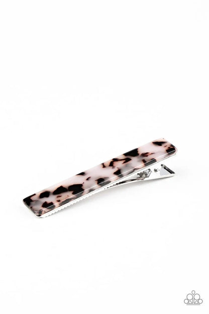 Prettiest Patriot  white, red, brown Hair-Clips.