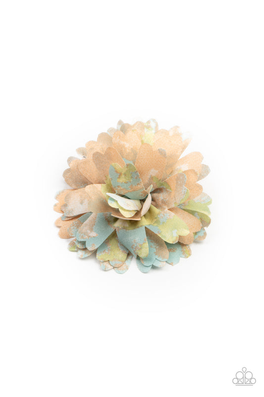 Tie Dyed Eden Multi, Purple Hair Clip