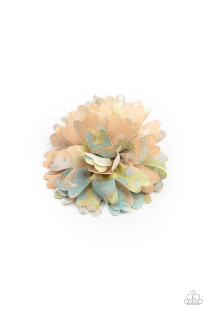 Tie Dyed Eden Multi, Purple Hair Clip