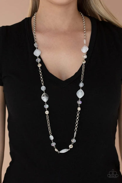 Light-Scattering Luminosity - White Necklace.