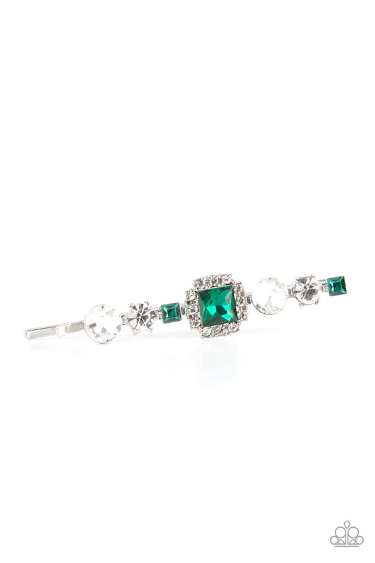 Couture Crasher Green Hair Clip