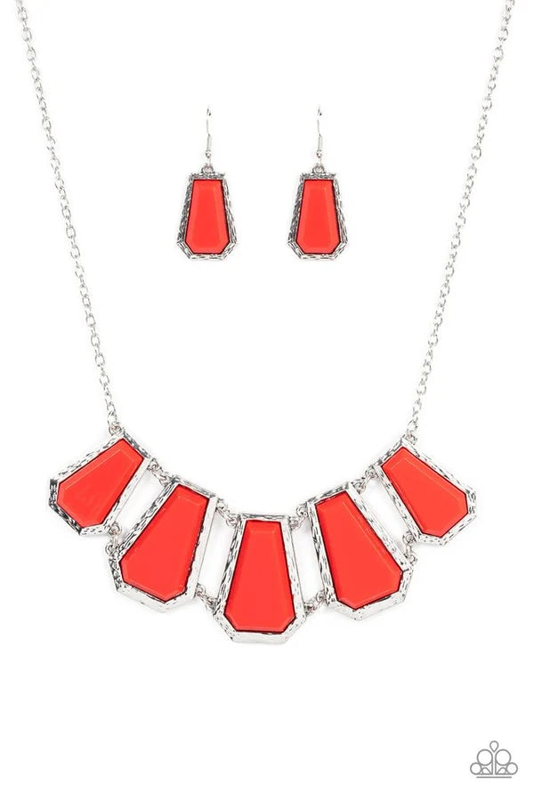 Stellar Heiress  Jewelry- Red Necklace.
