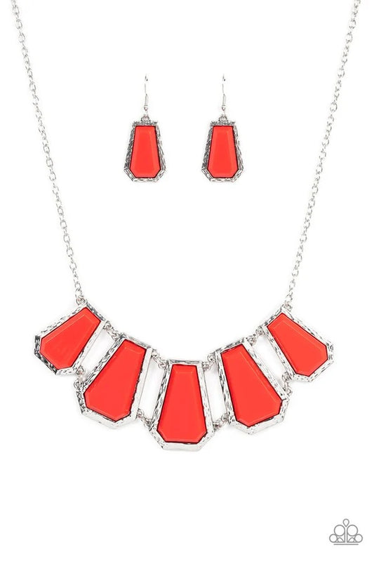 Stellar Heiress  Jewelry- Red Necklace.
