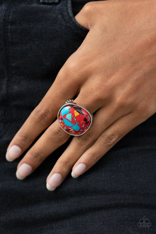 Aesthetically Authentic Jewelry, Red Ring.