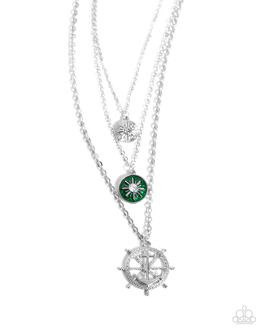 Anchor Arrangement Necklace