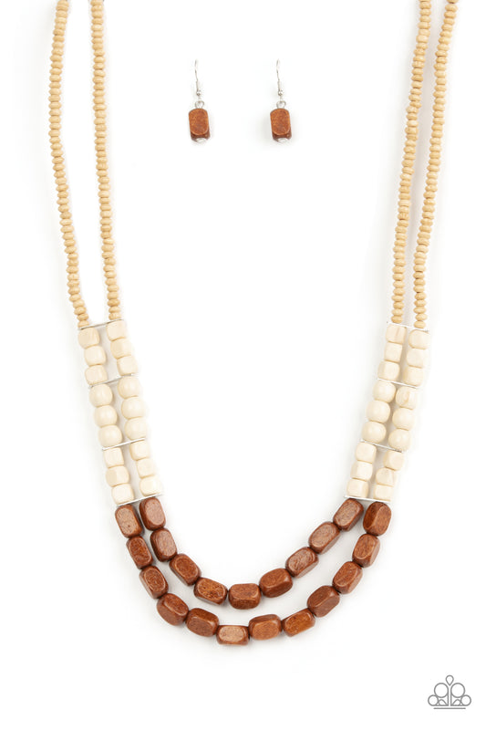 Bermuda Bellhop Wood-Necklaces'