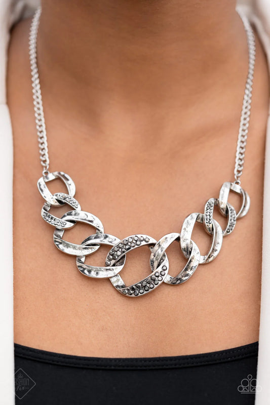 Bombshell Bling Jewelry - silver necklace.