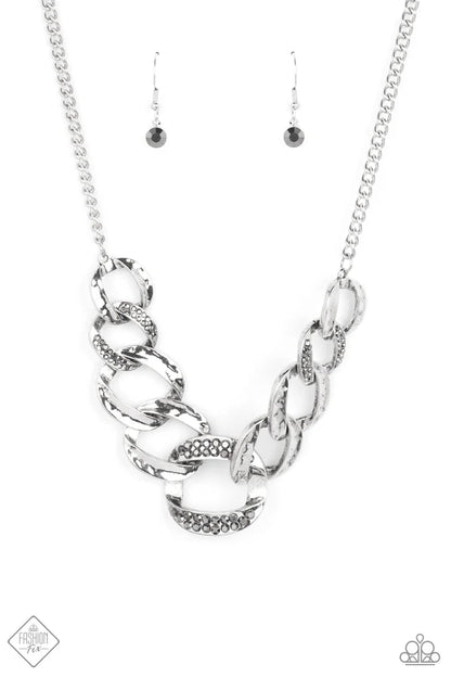 Bombshell Bling Jewelry - silver necklace.