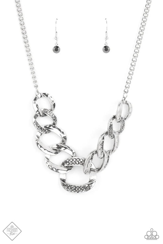 Bombshell Bling Jewelry - silver necklace.