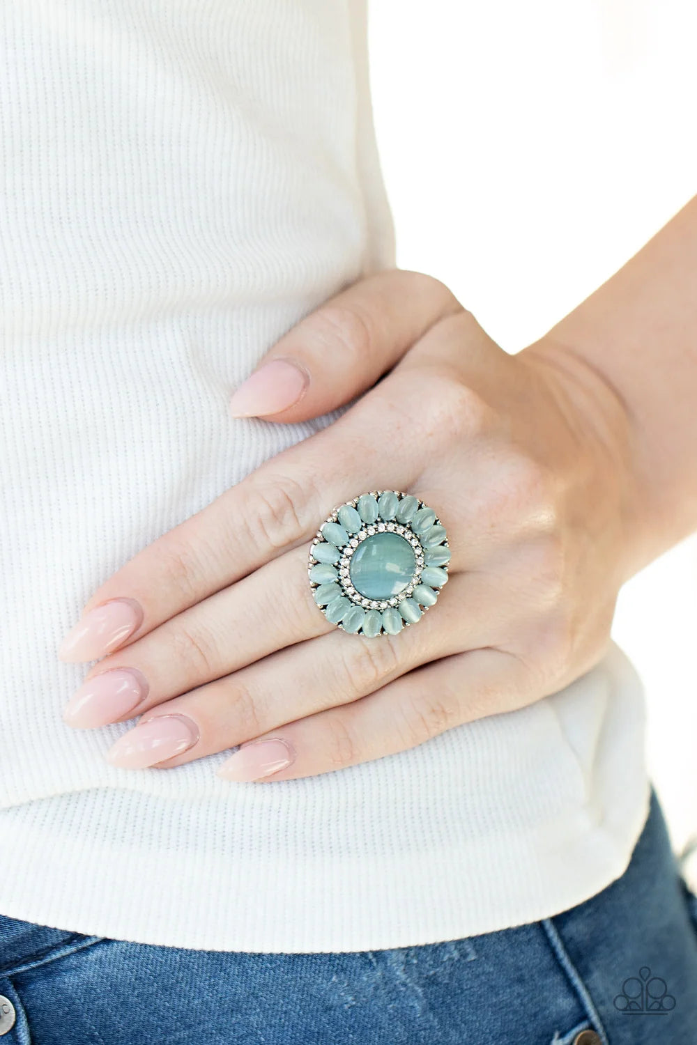 Elegantly Eden Jewelry Blue, Purple Rings.