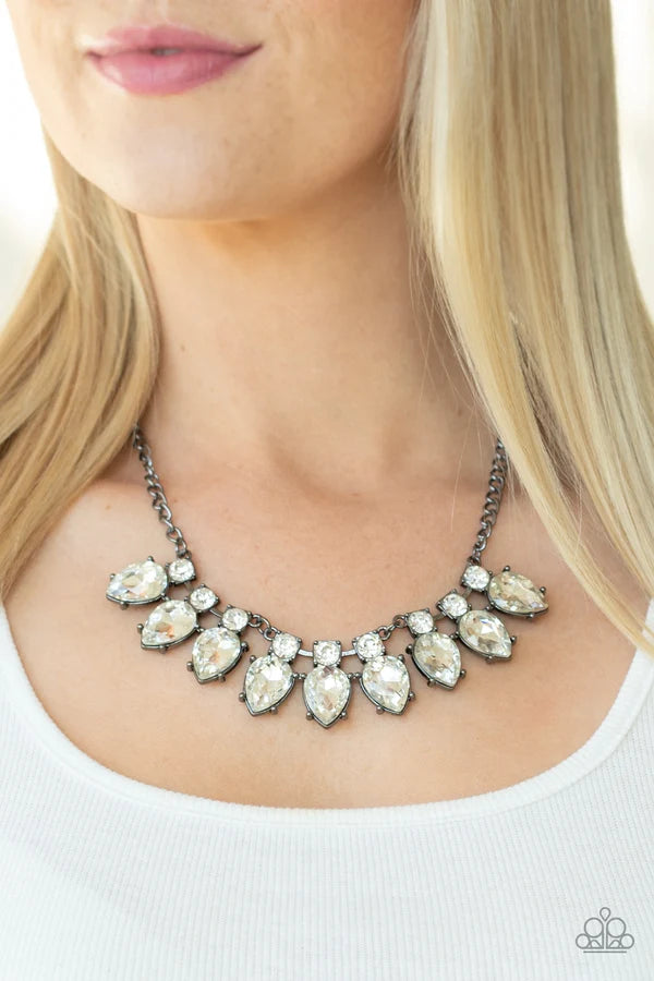 Extra Enticing Jewelry - Black - Necklaces.