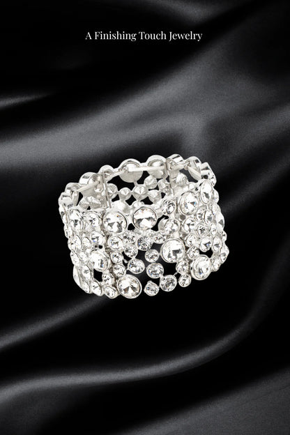 Paparazzi-Jewelry, White One Up Zi-Bracelets