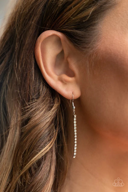 Impressively Icy - white - necklace