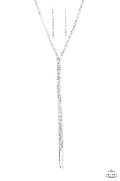 Impressively Icy - white - necklace