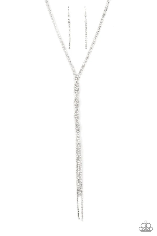 Impressively Icy - white - necklace