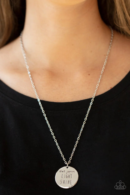 Light It Up Jewelry, silver - necklace.
