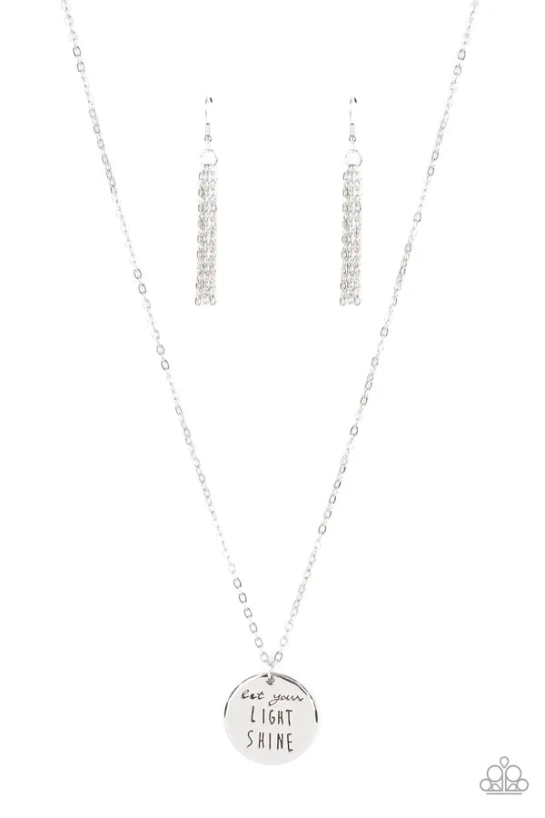 Light It Up Jewelry, silver - necklace.