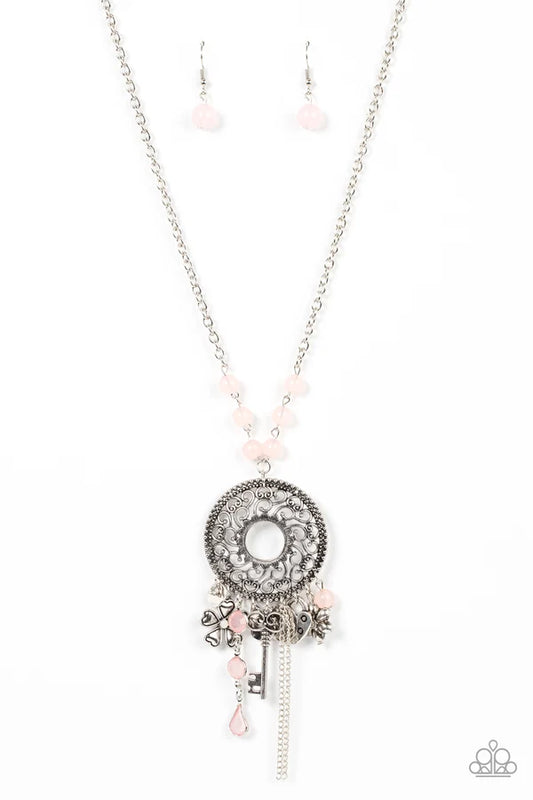 Making Memories Jewelry - Pink- Necklace.