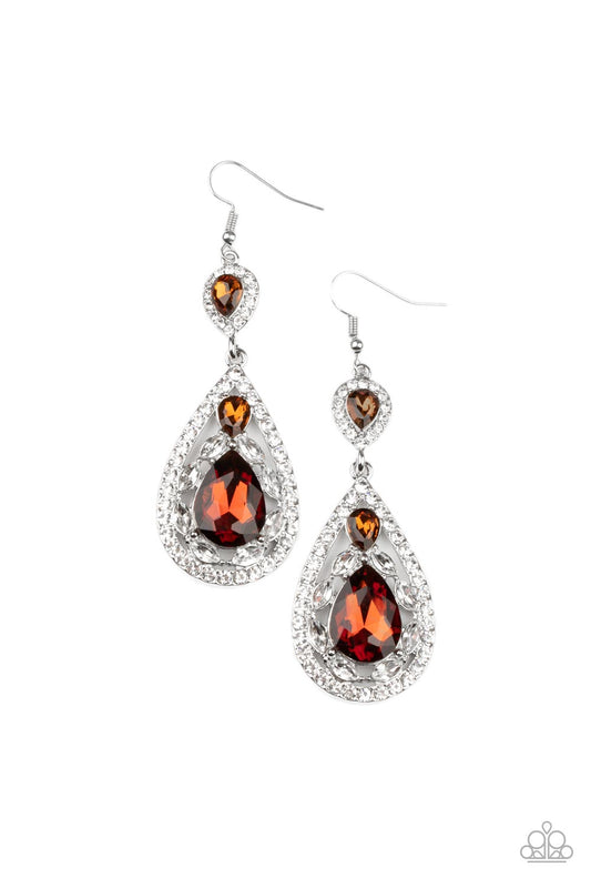 Posh Pageantry Earrings.