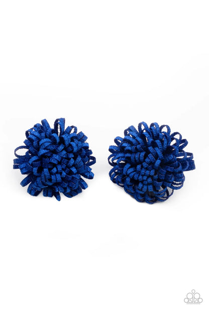 Pretty in Posy Blue, Purple Hair Clips.