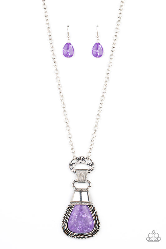 Rodeo Royale Purple Necklace