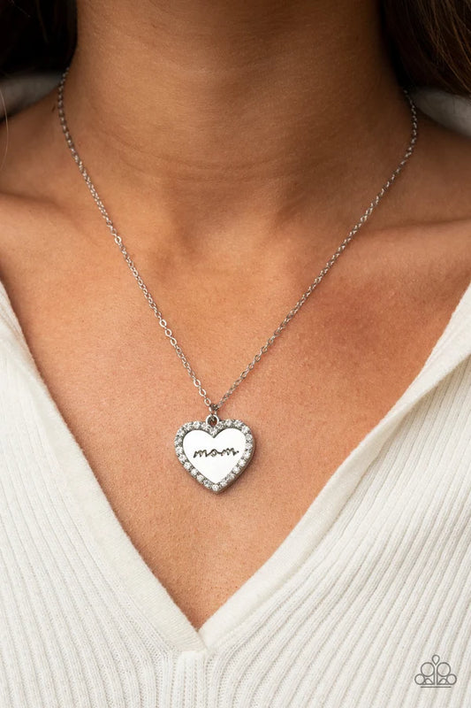 The Real Boss jewelry- white  necklace.
