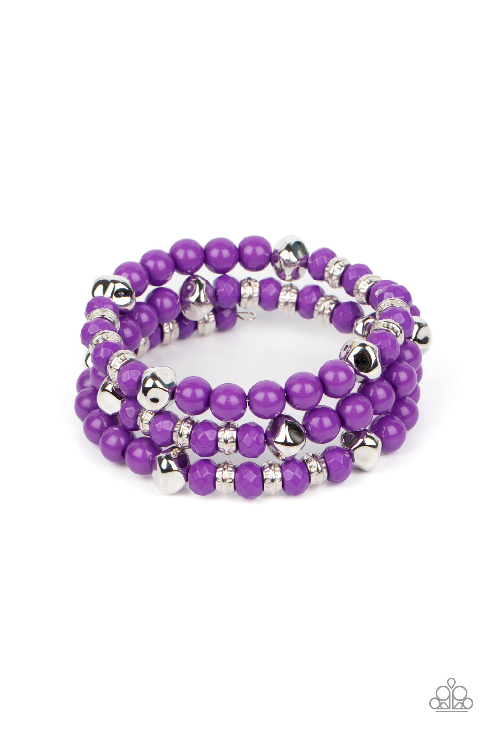 Vibrant Verve Purple Bracelet