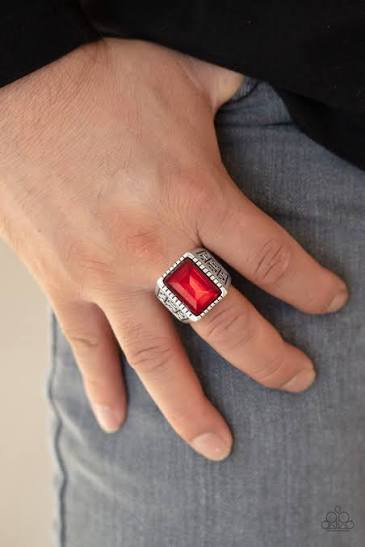 Winning Altitude Jewelry, Red Ring.