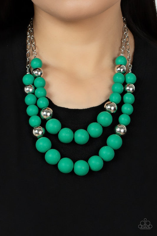 Vivid Vanity Green, Blue Jewelry-Necklaces