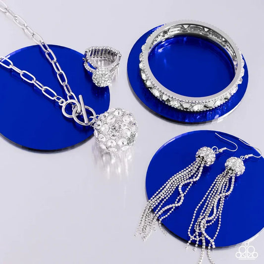 The Magnificent Musings  Paparazzi-Jewelry, Necklace-Set of 4 Pieces.